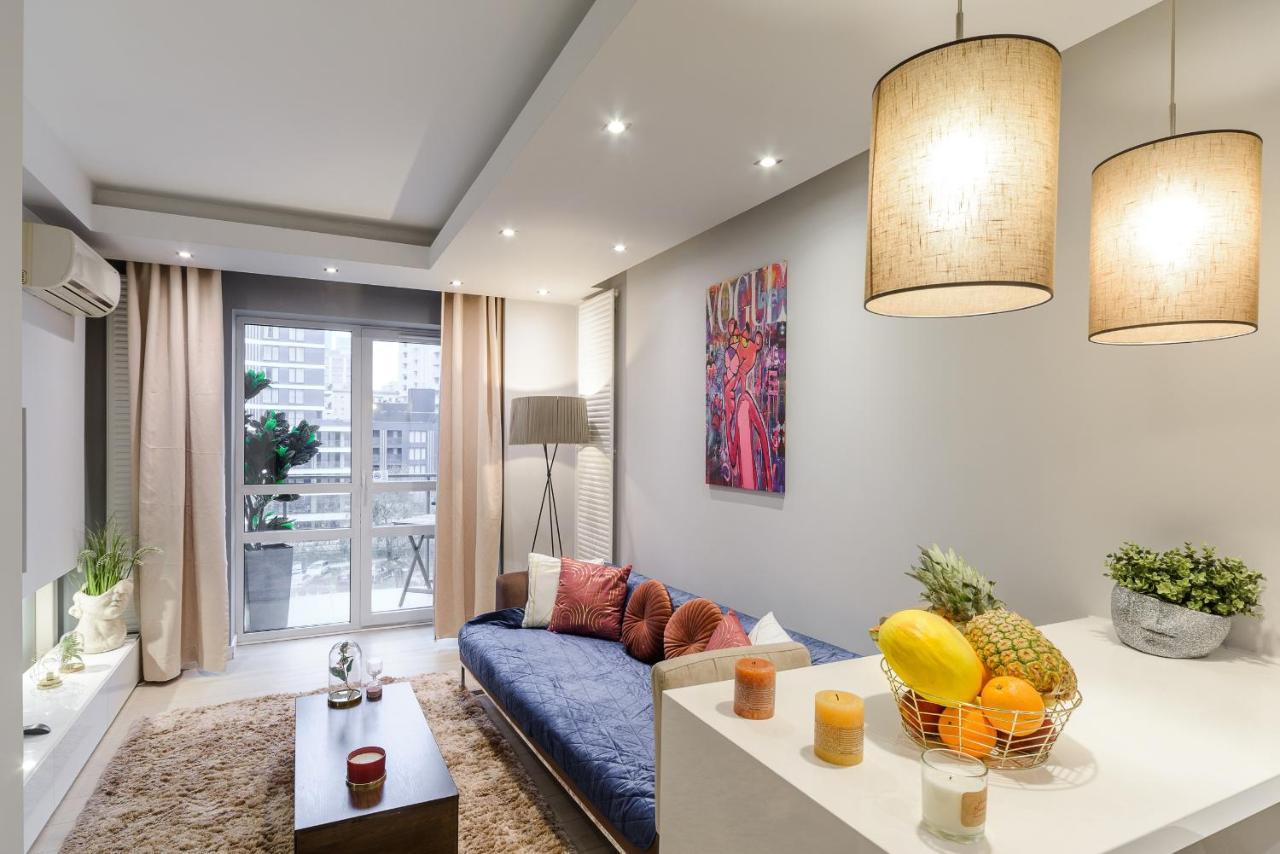 Luxury Apartments In Platinum Tower Varşova Dış mekan fotoğraf