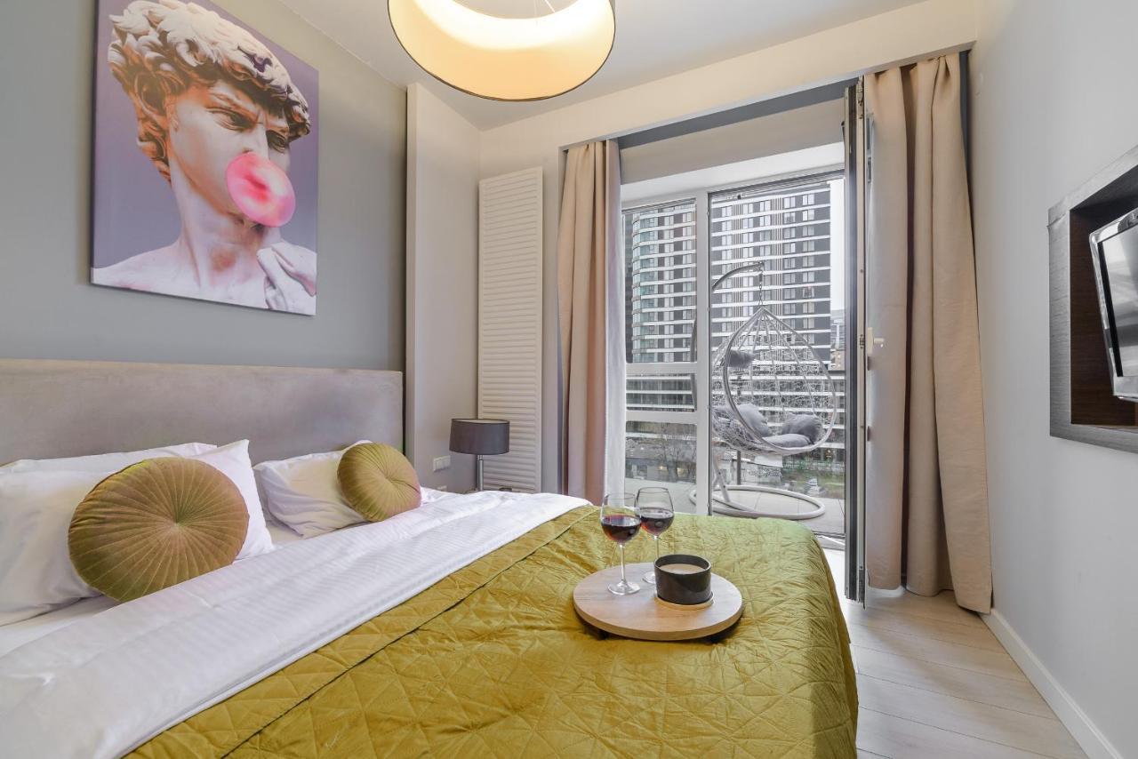 Luxury Apartments In Platinum Tower Varşova Dış mekan fotoğraf
