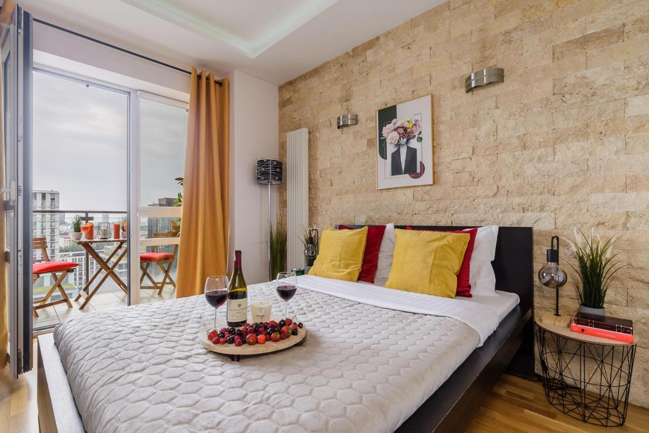 Luxury Apartments In Platinum Tower Varşova Dış mekan fotoğraf