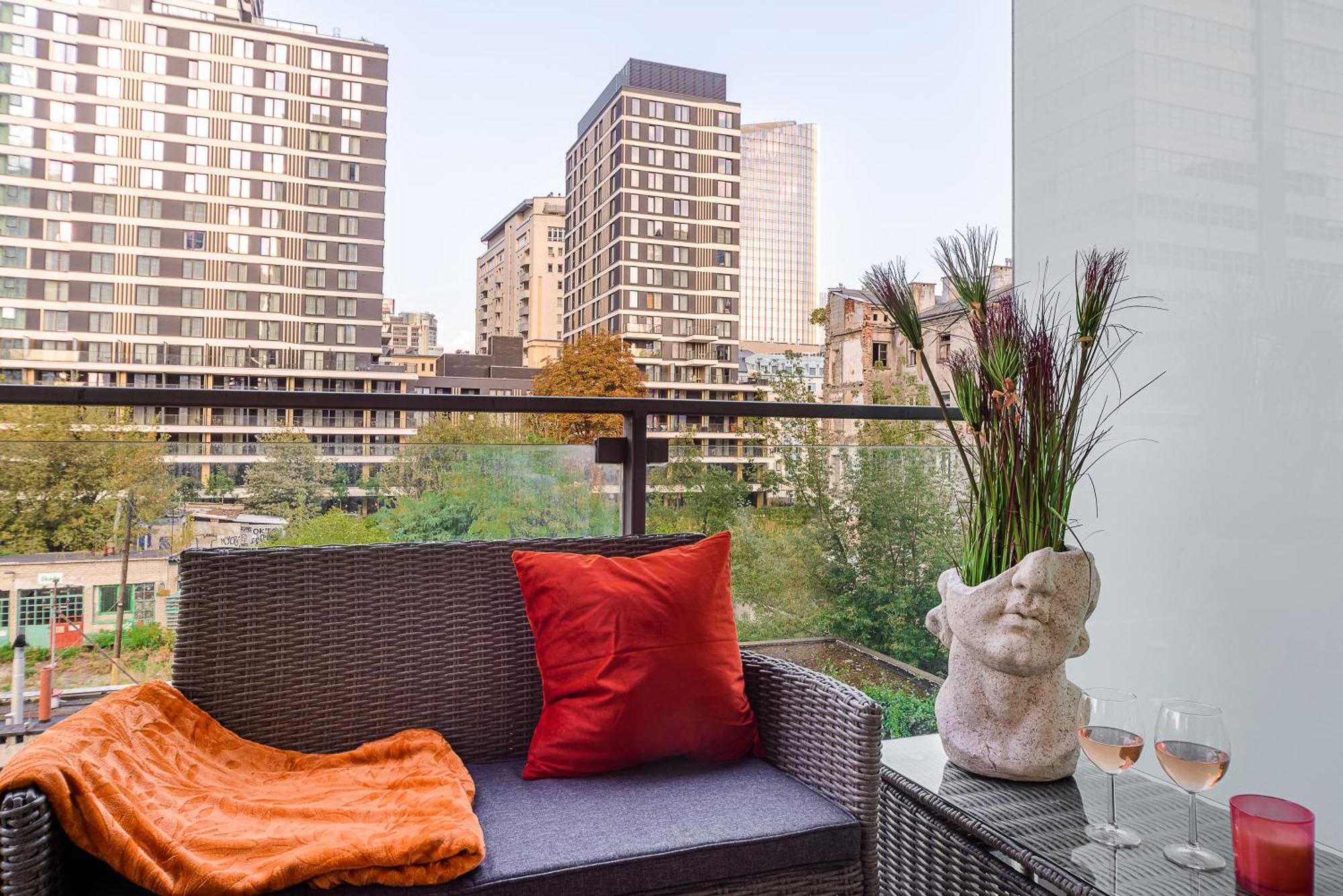 Luxury Apartments In Platinum Tower Varşova Dış mekan fotoğraf
