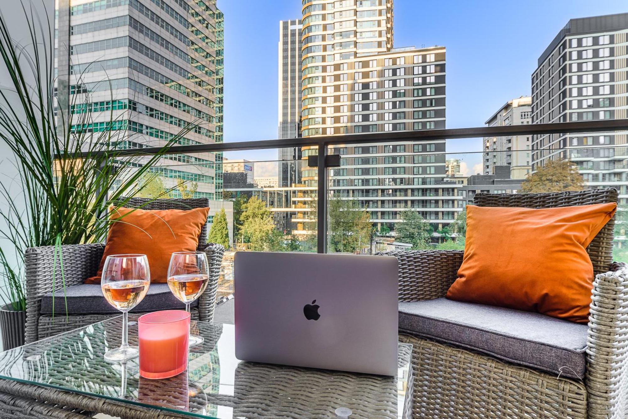 Luxury Apartments In Platinum Tower Varşova Dış mekan fotoğraf