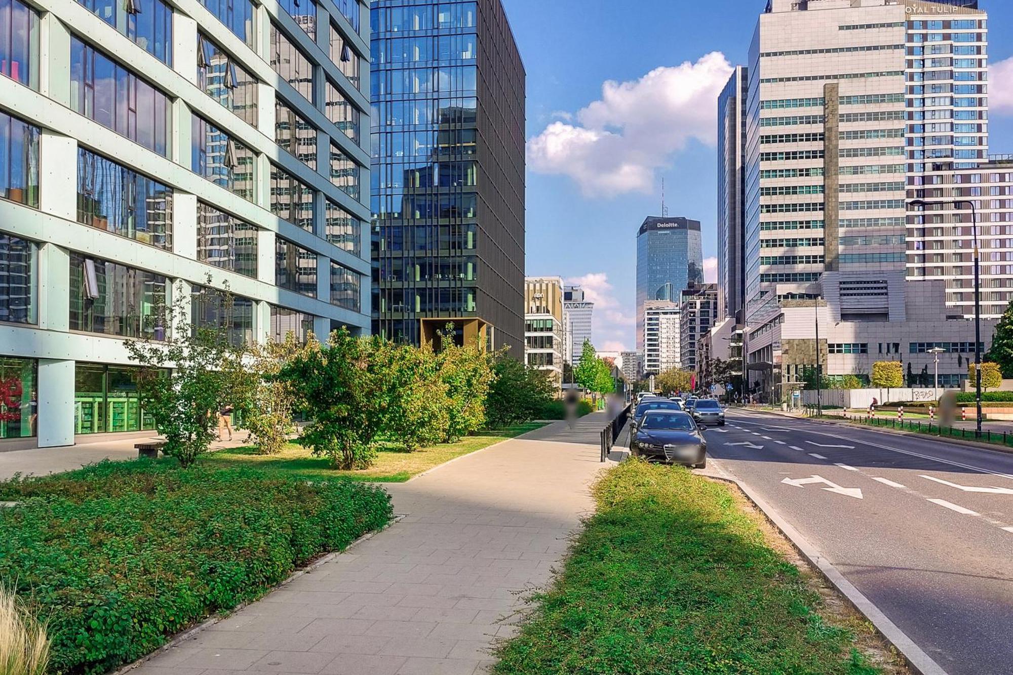 Luxury Apartments In Platinum Tower Varşova Dış mekan fotoğraf