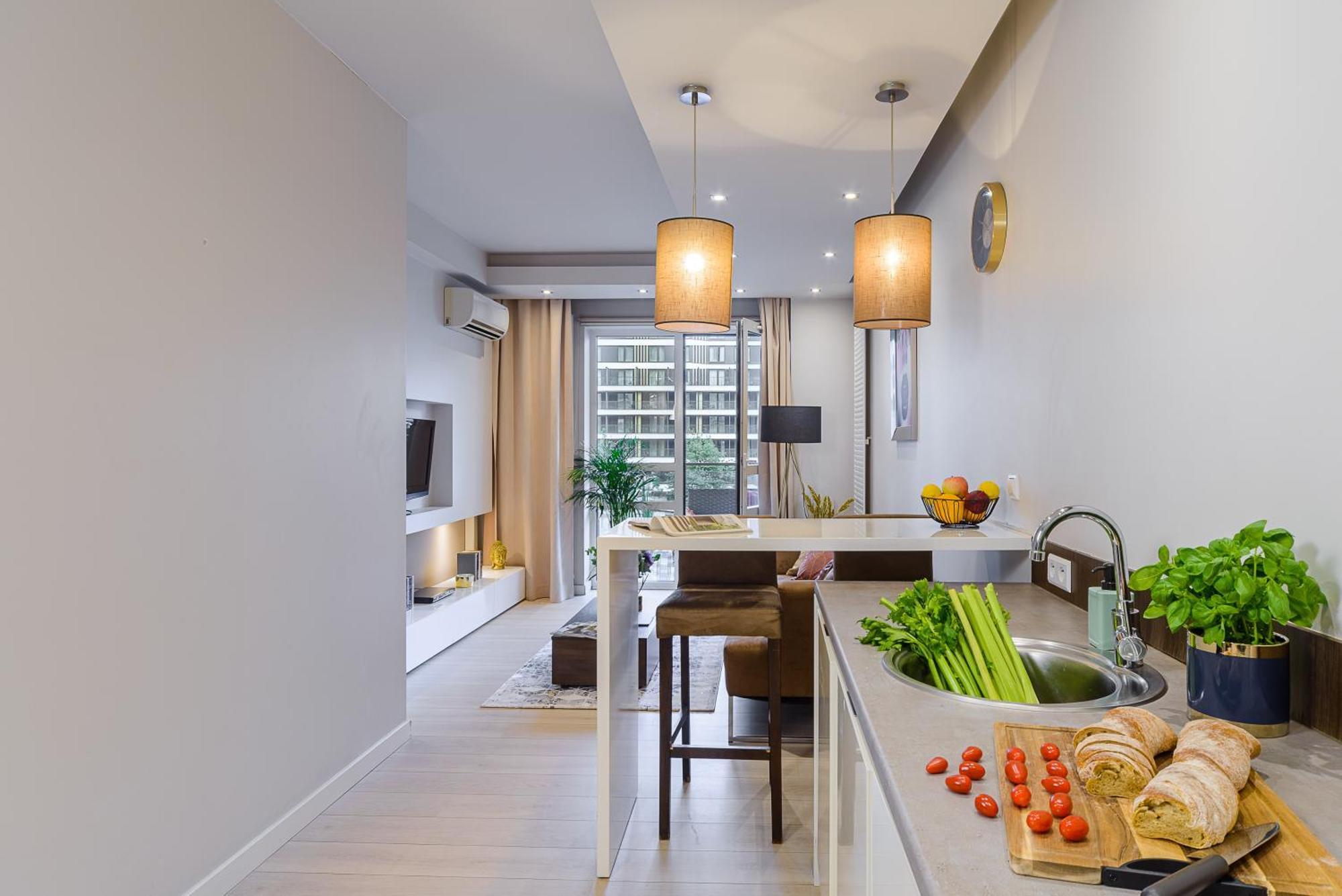 Luxury Apartments In Platinum Tower Varşova Dış mekan fotoğraf