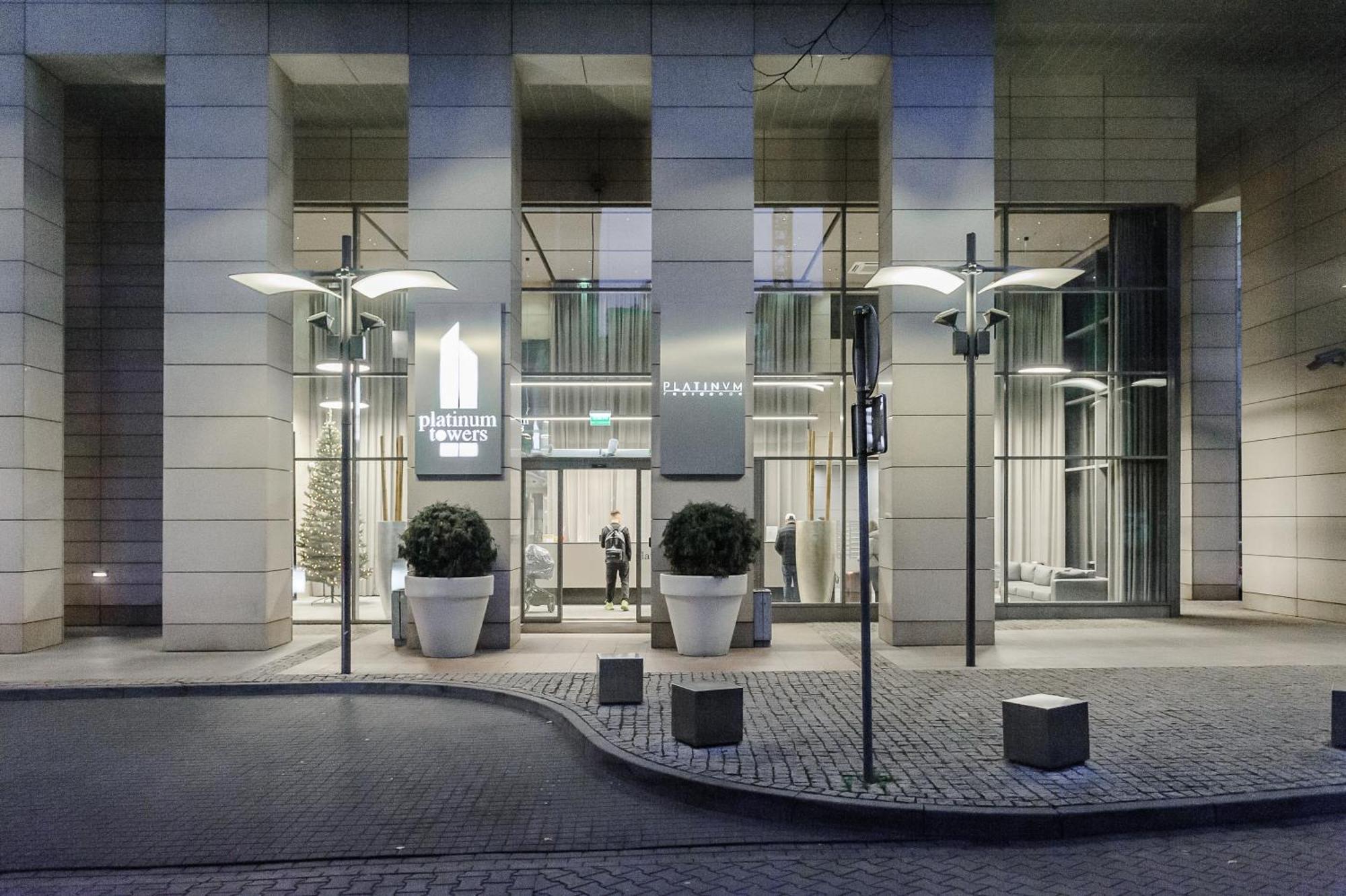 Luxury Apartments In Platinum Tower Varşova Dış mekan fotoğraf