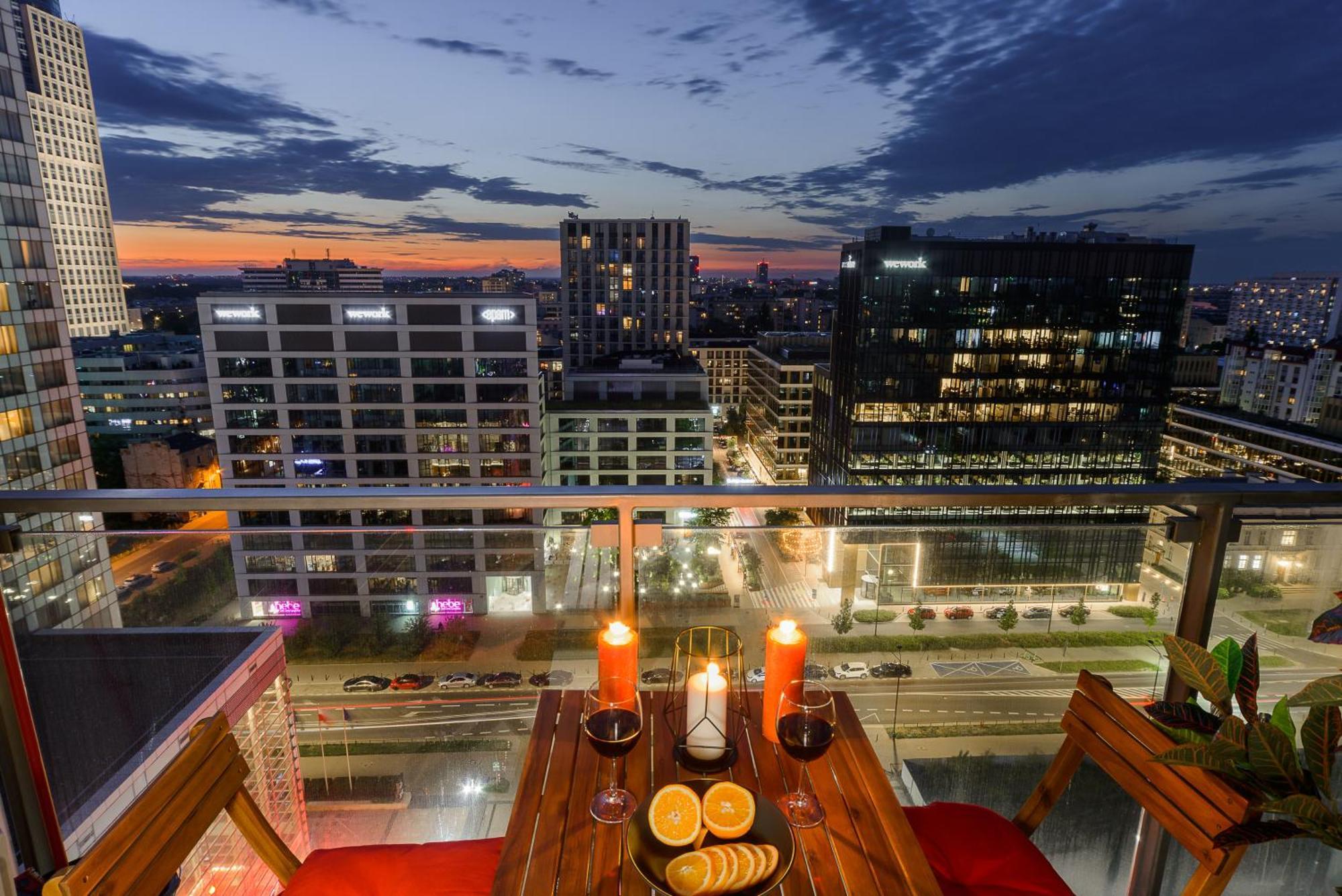 Luxury Apartments In Platinum Tower Varşova Dış mekan fotoğraf