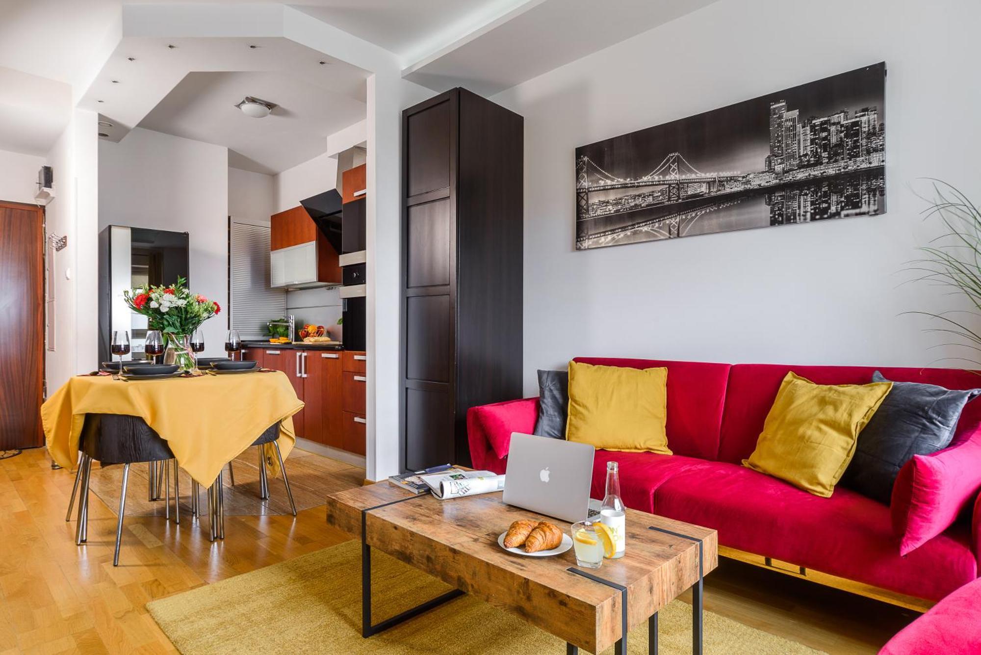 Luxury Apartments In Platinum Tower Varşova Dış mekan fotoğraf