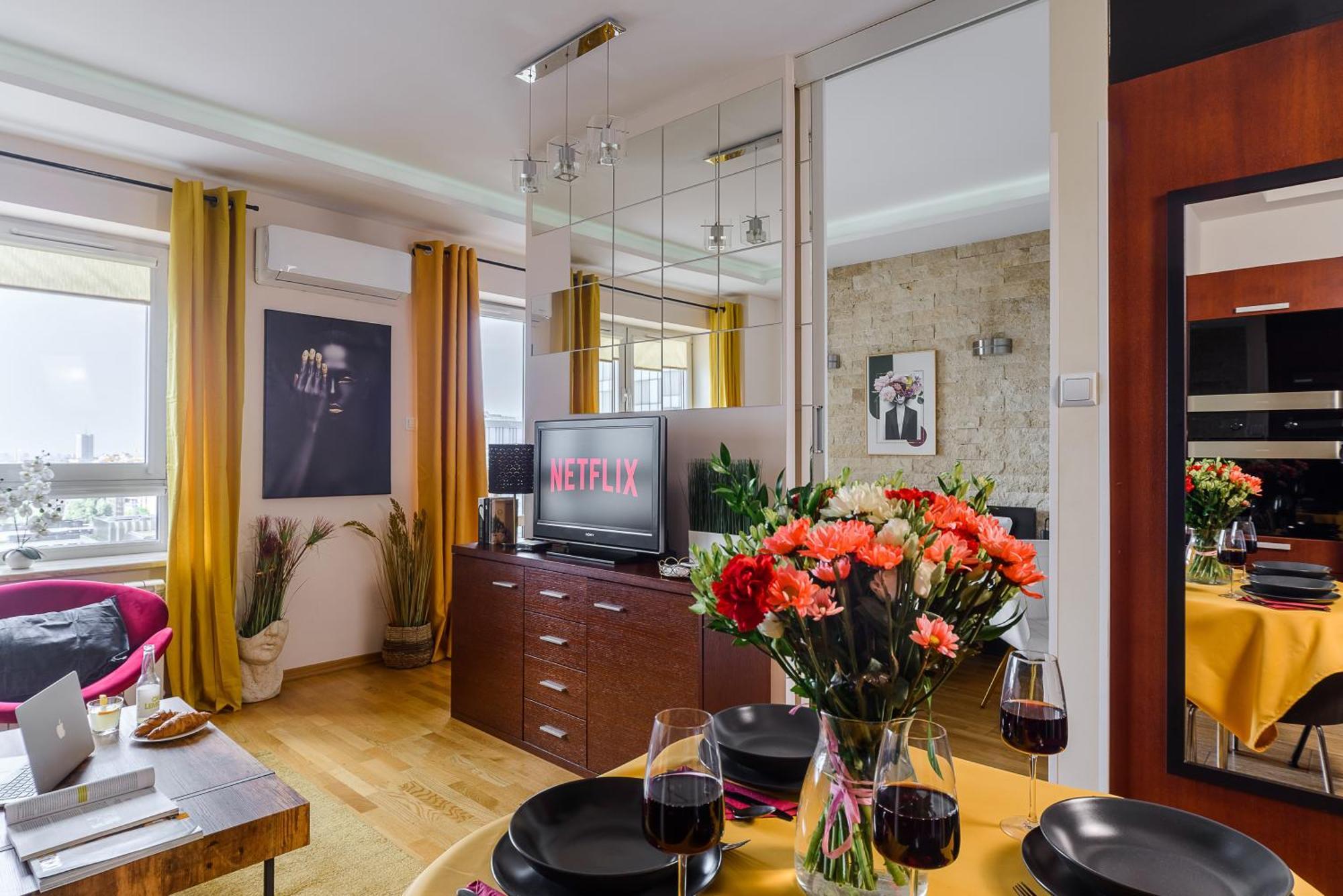 Luxury Apartments In Platinum Tower Varşova Dış mekan fotoğraf