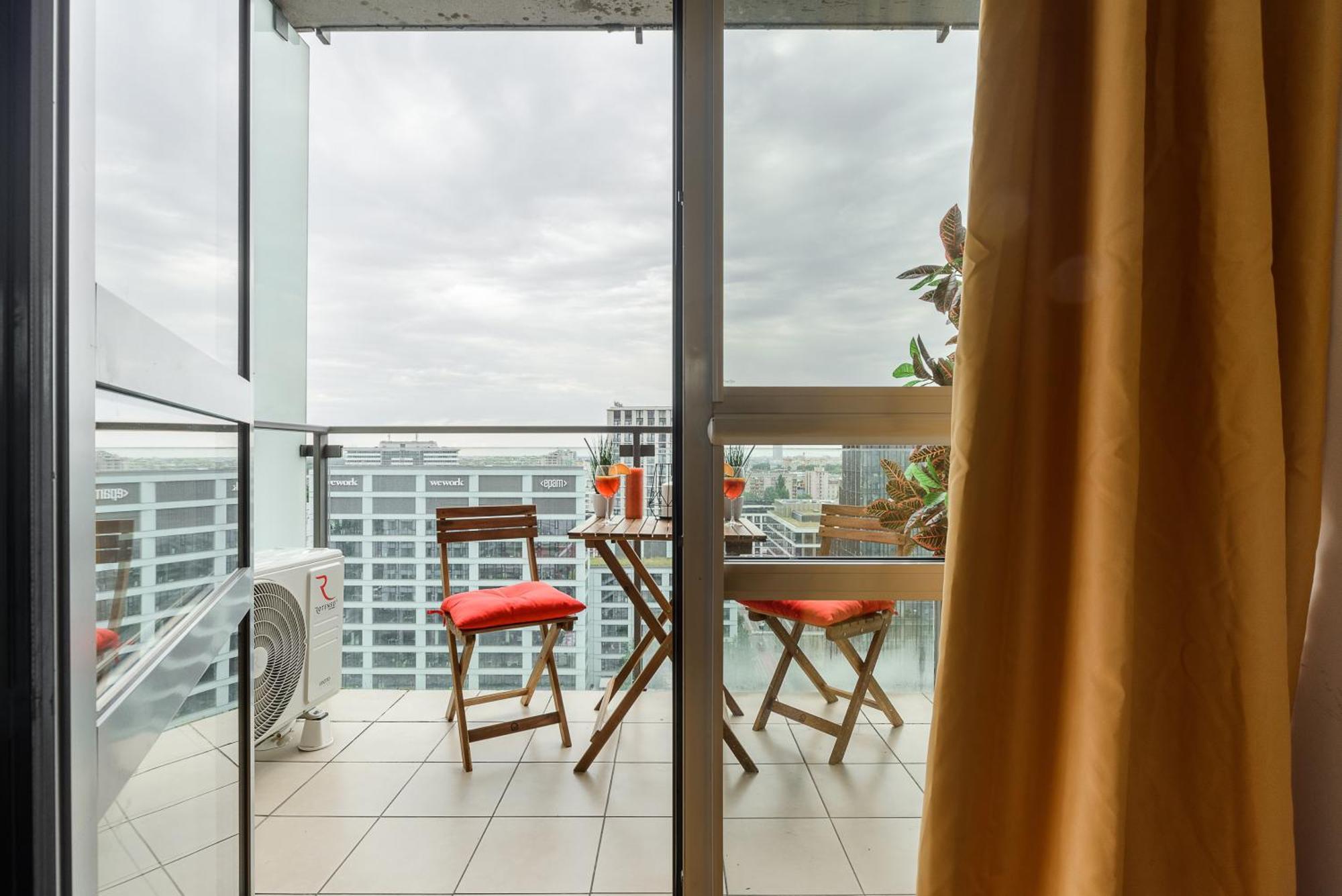 Luxury Apartments In Platinum Tower Varşova Dış mekan fotoğraf