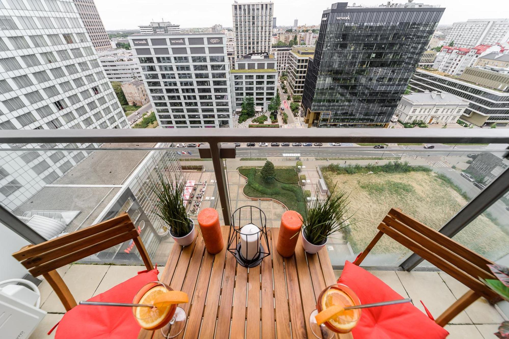 Luxury Apartments In Platinum Tower Varşova Dış mekan fotoğraf