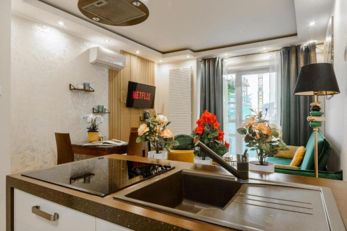Luxury Apartments In Platinum Tower Varşova Dış mekan fotoğraf