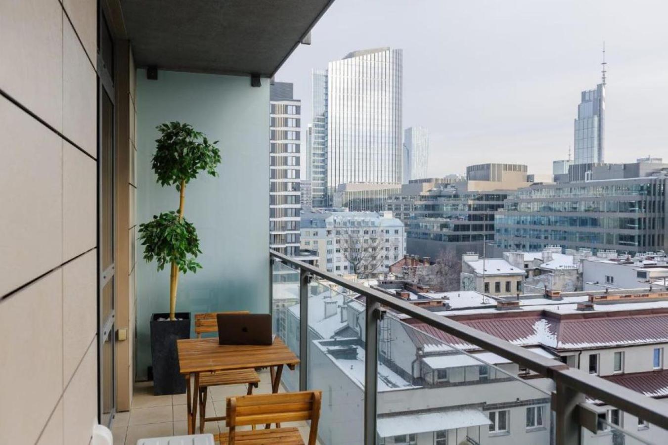 Luxury Apartments In Platinum Tower Varşova Dış mekan fotoğraf